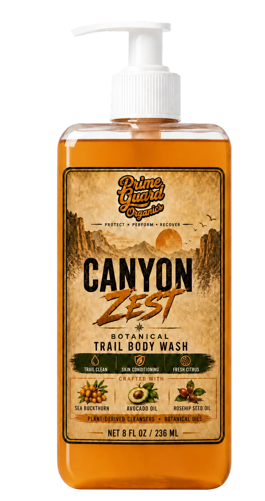 Canyon Zest Botanical Trail Body Wash